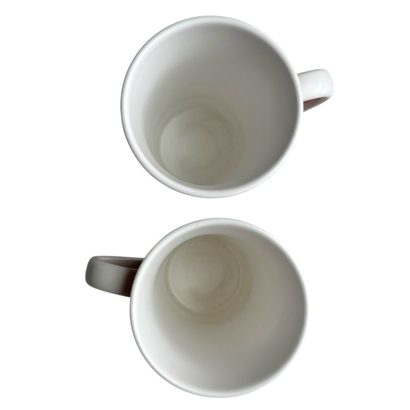 Starbucks Mugs Holiday 2009 Wish Hope Peace Cups Set of 2 - Picture 3 of 5